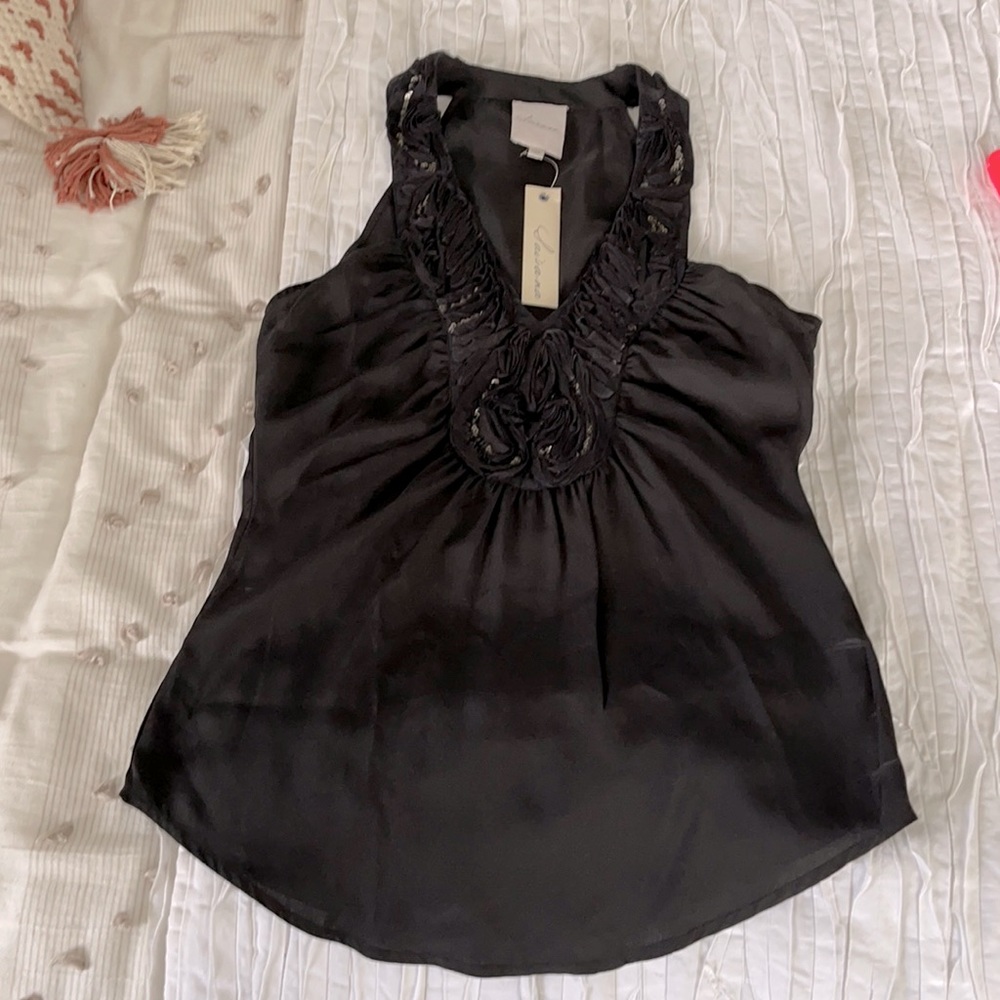 Beautiful Dressy Tank with lots of detail